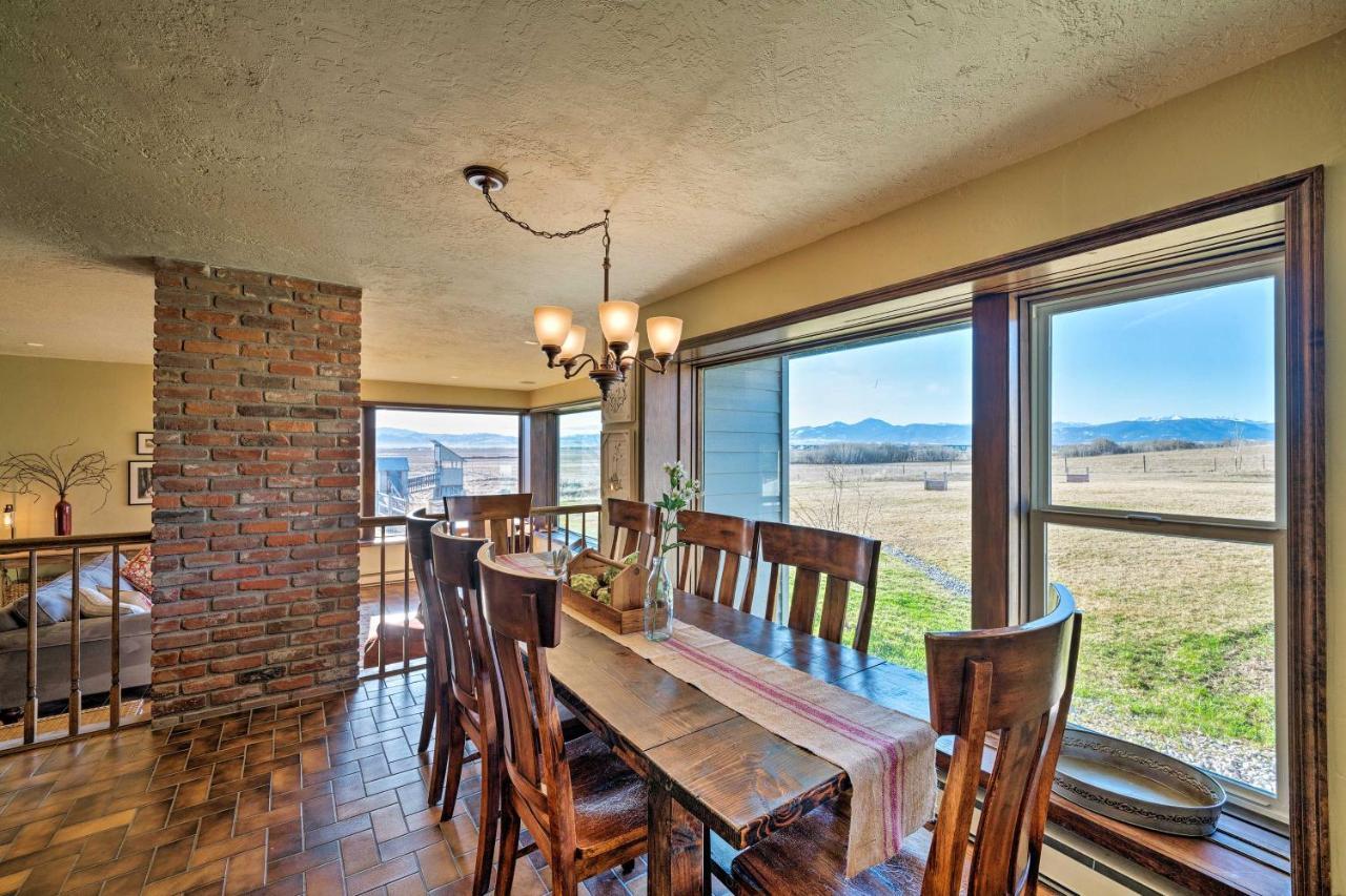 Bozeman Home On 11 Acres With Mountain Views! ภายนอก รูปภาพ